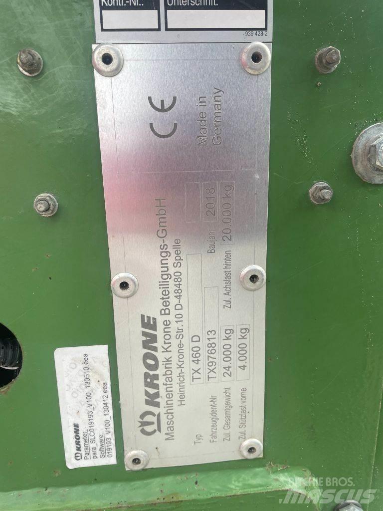 Krone TX 460 D Overige aanhangers