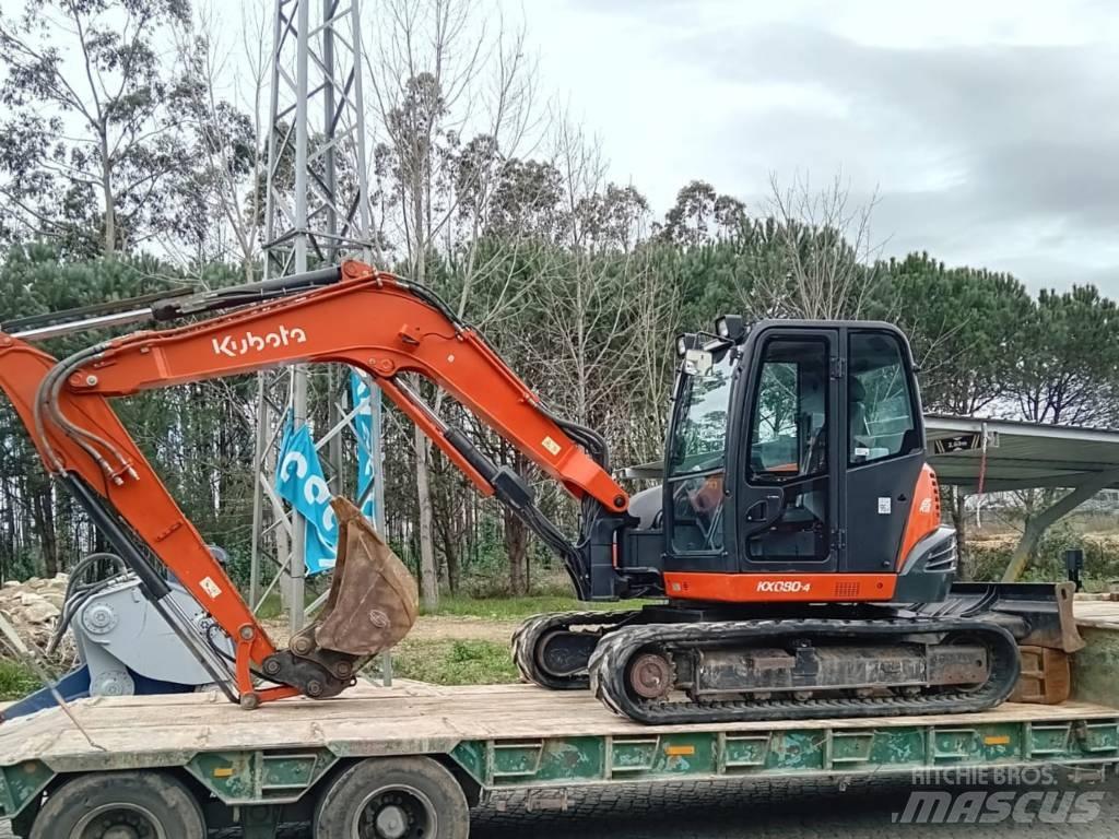 Kubota KX 080-4 Midigraafmachines 7t - 12t