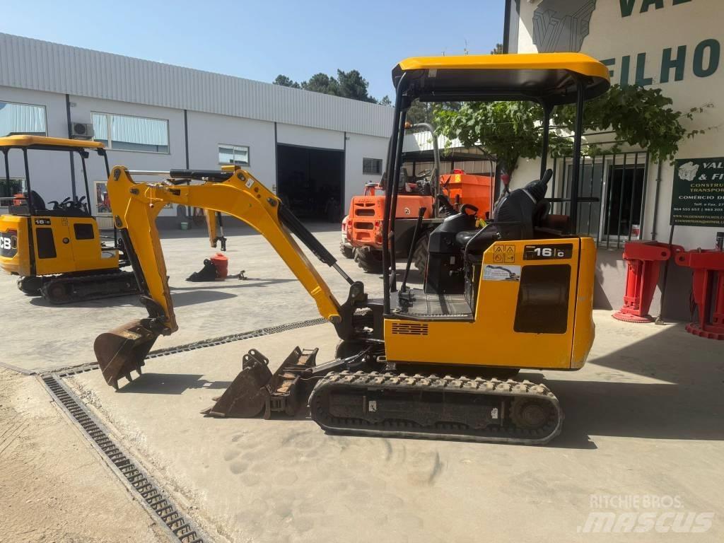 JCB 16 C-1, 740h Minigraafmachines < 7t