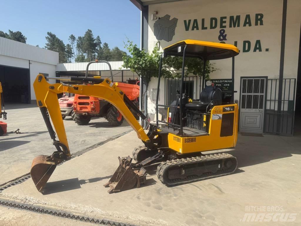 JCB 16 C-1, 740h Minigraafmachines < 7t