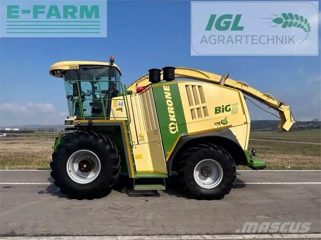 Krone big x 600 i Zelfrijdende veldhakselaars
