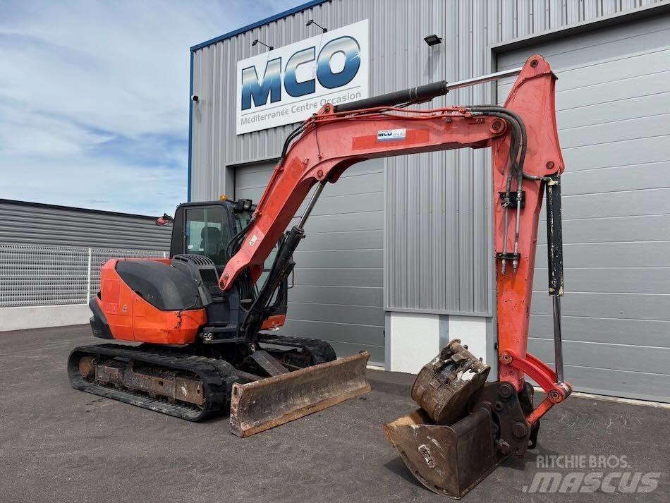 Kubota KX 080-4 Midigraafmachines 7t - 12t