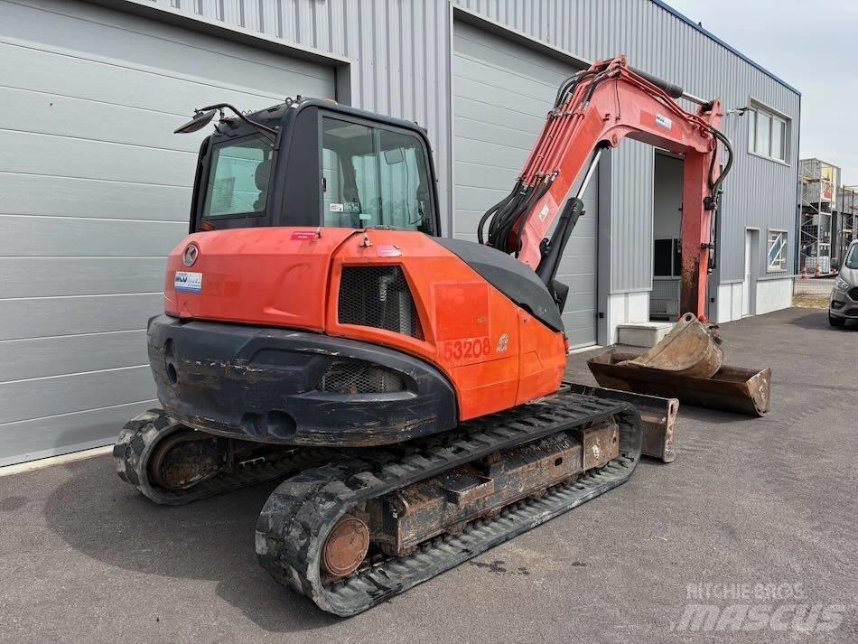 Kubota KX 080-4 Midigraafmachines 7t - 12t
