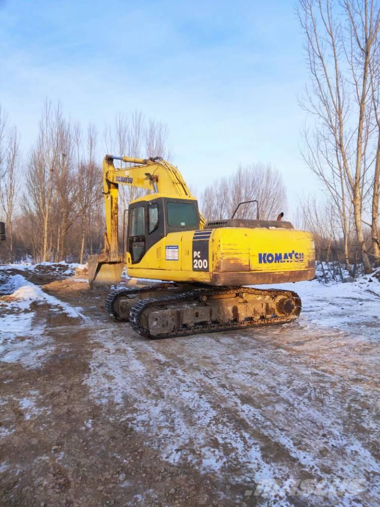 Komatsu pc200-7 Rupsgraafmachines