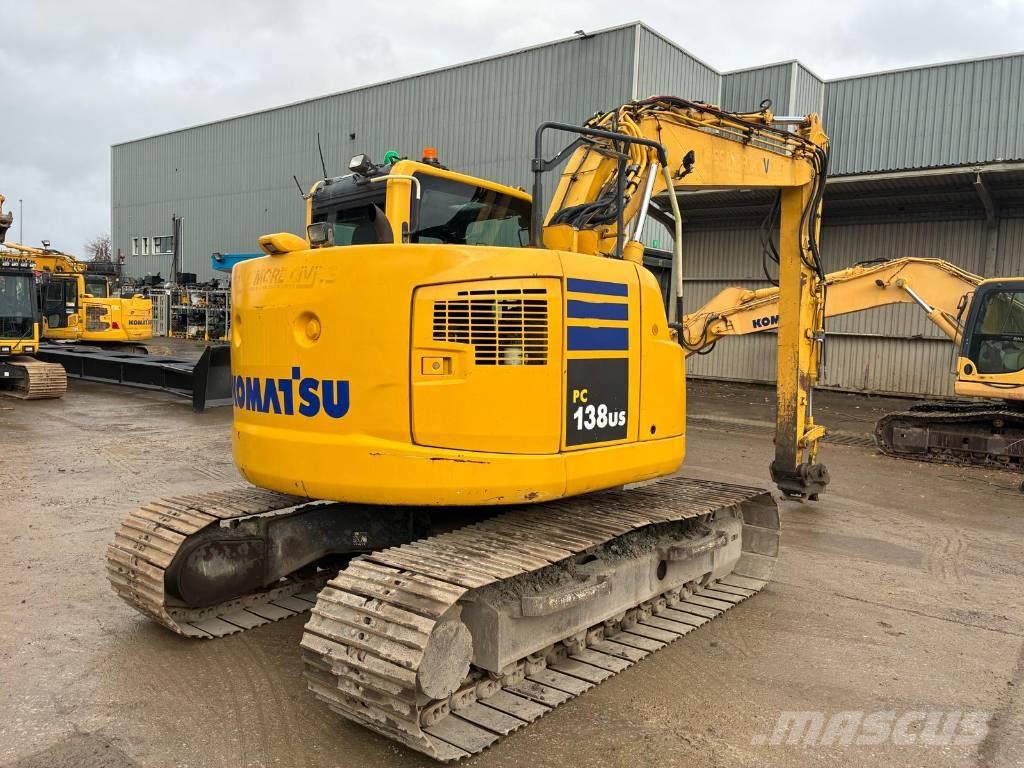 Komatsu PC138US-10 Rupsgraafmachines