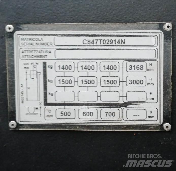 Yale MS15XSL Meeloop stapelaar