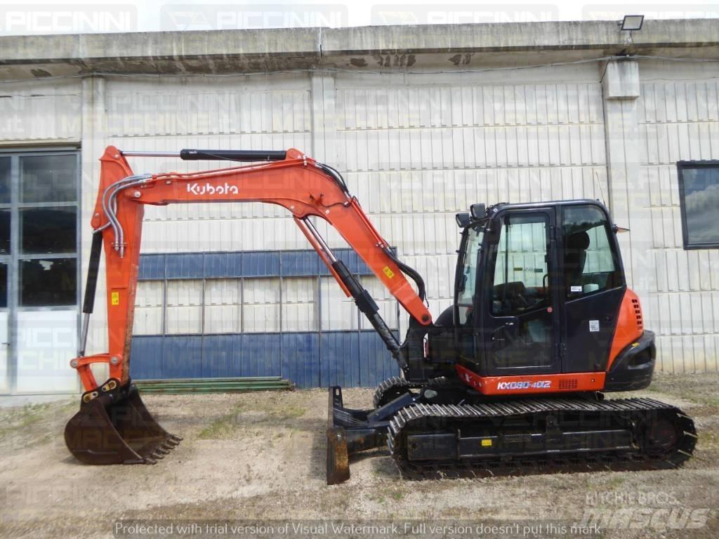 Kubota KX080-4 Midigraafmachines 7t - 12t