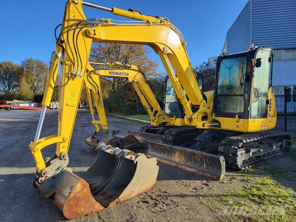 Komatsu PC80MR-5 Midigraafmachines 7t - 12t