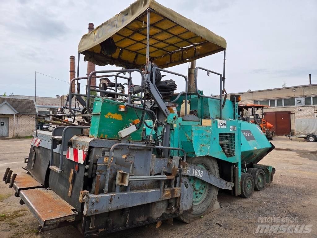 Vögele Super 1603 Asfaltafwerkmachines