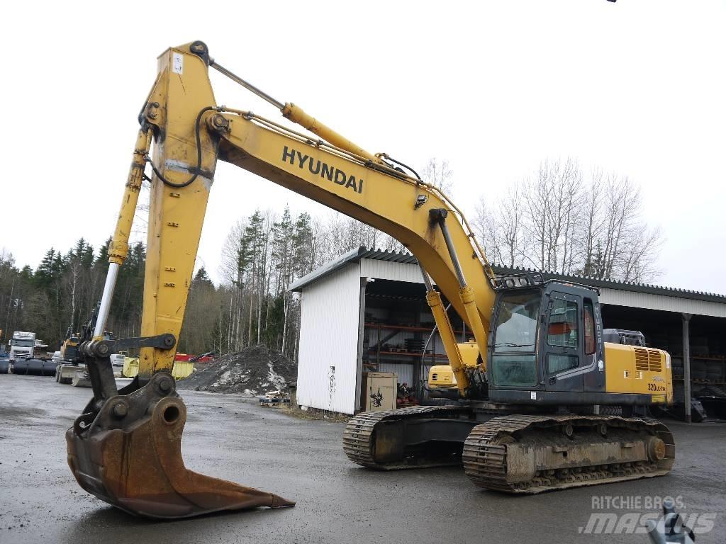 Hyundai R 320 LC-7A Rupsgraafmachines