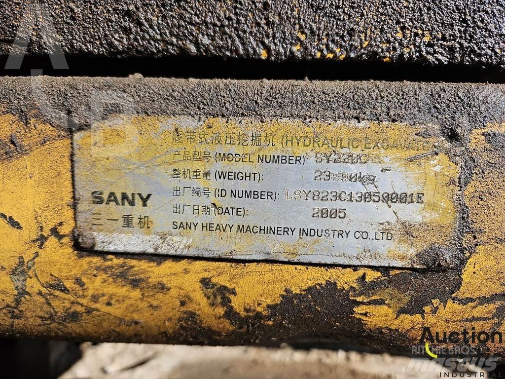 Sany SY 230 C Rupsgraafmachines