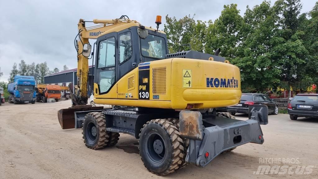 Komatsu PW 130-7K Wielgraafmachines