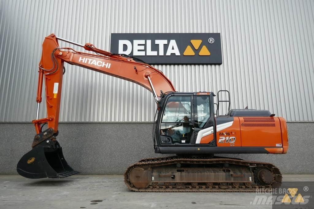 Hitachi ZX210LC-7 Rupsgraafmachines