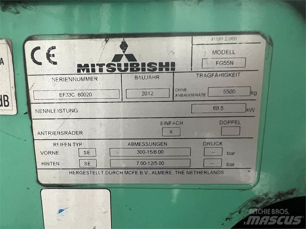 Mitsubishi FG 55 N LPG heftrucks