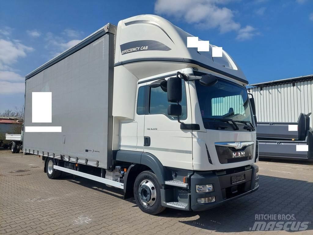 MAN TGL 8.220 Schuifzeilopbouw