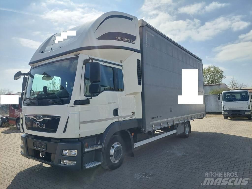 MAN TGL 8.220 Schuifzeilopbouw