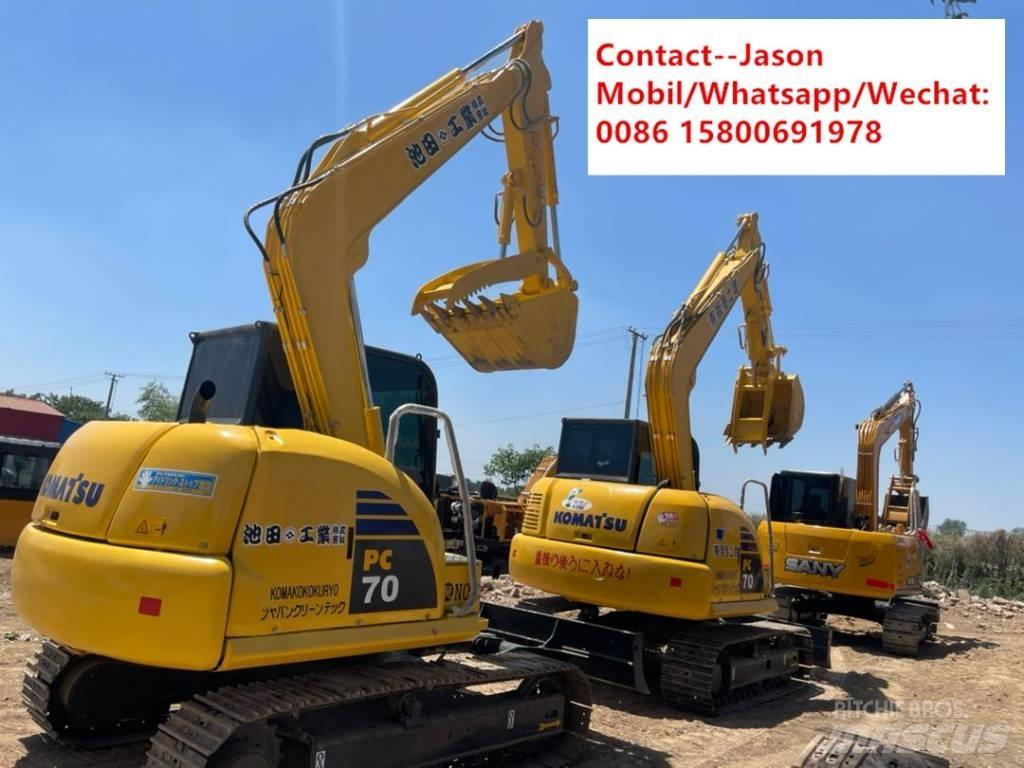 Komatsu PC 70-8 Rupsgraafmachines