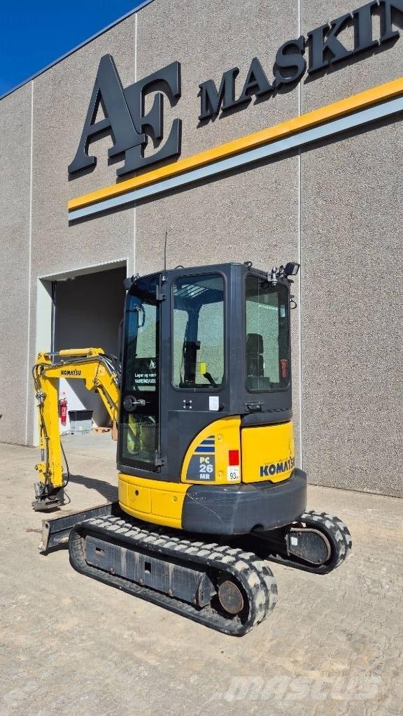 Komatsu PC 26 MR-3 Minigraafmachines < 7t