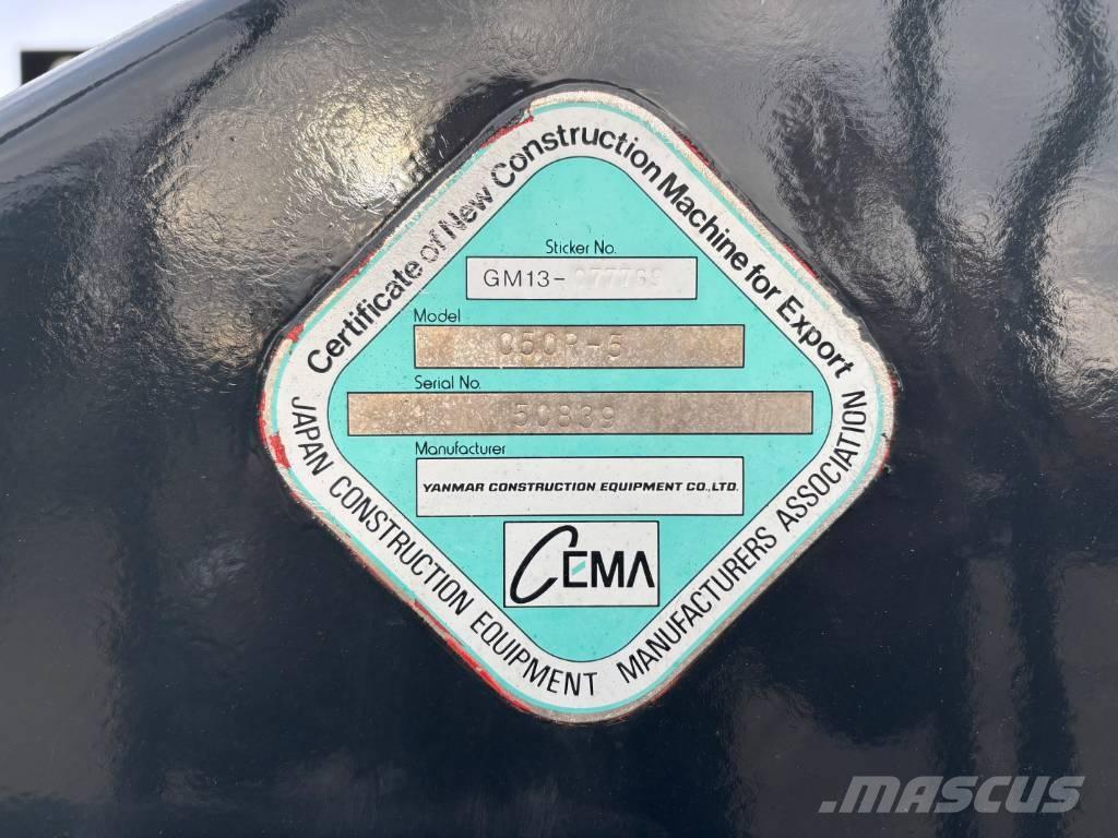 Yanmar C 50 R-5 Rupsdumpers