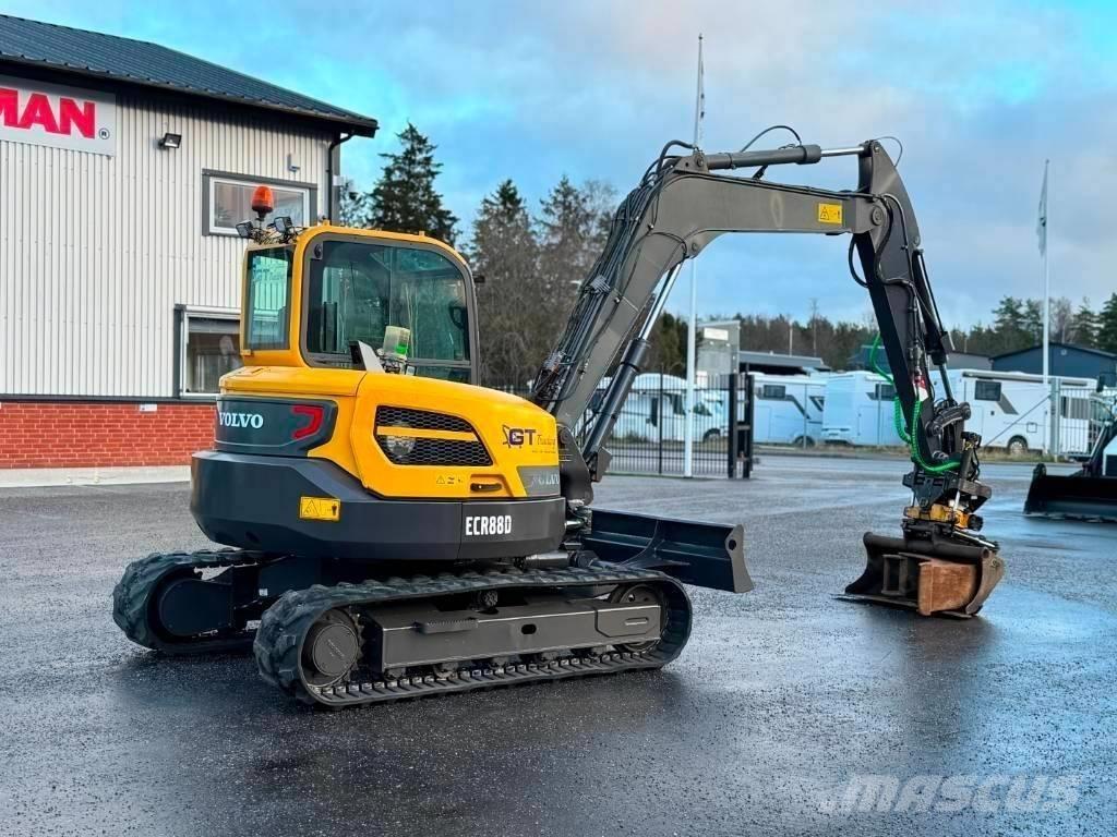 Volvo ECR 88 D Midigraafmachines 7t - 12t