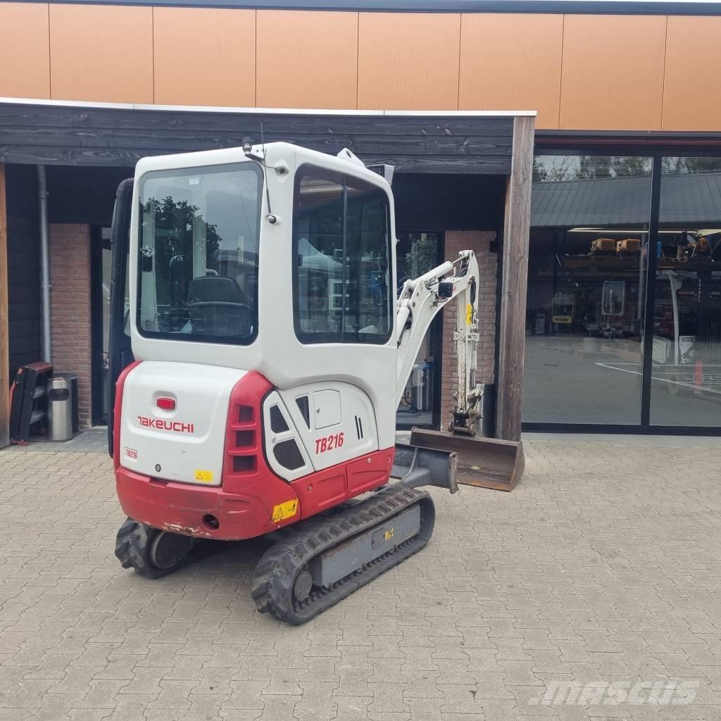 Takeuchi TB 216 Minigraafmachines < 7t