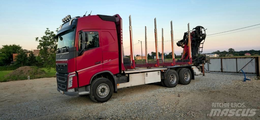 Volvo FH 13 500 Hout-Bakwagens