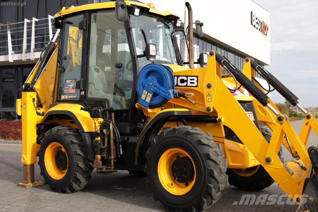 JCB 3CX Compact Graaf-laadcombinaties