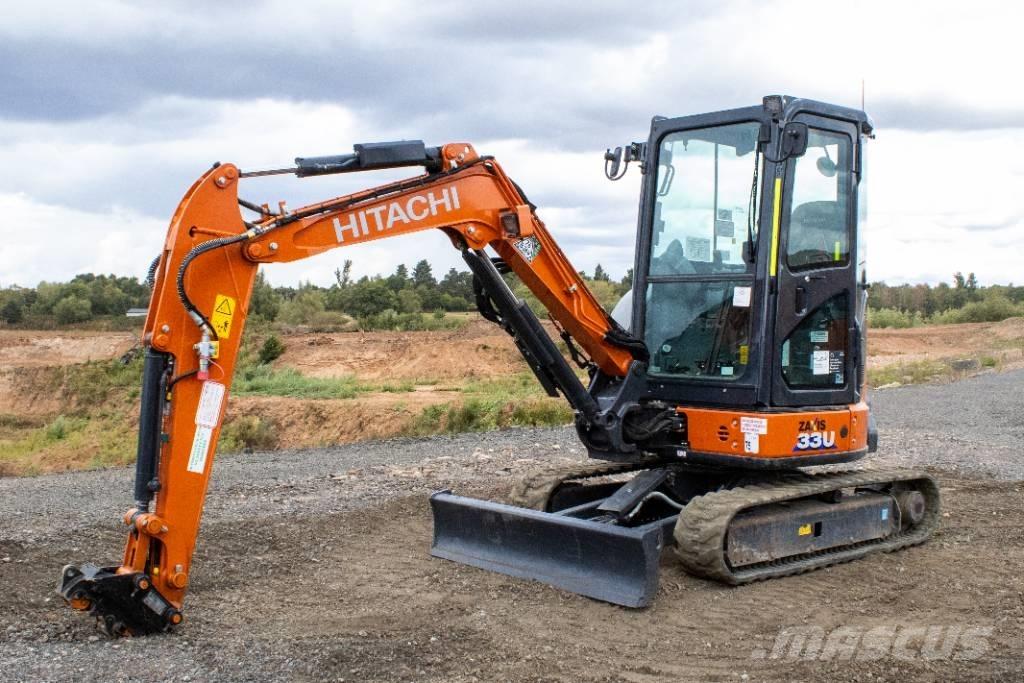 Hitachi ZX33U-6 Minigraafmachines < 7t