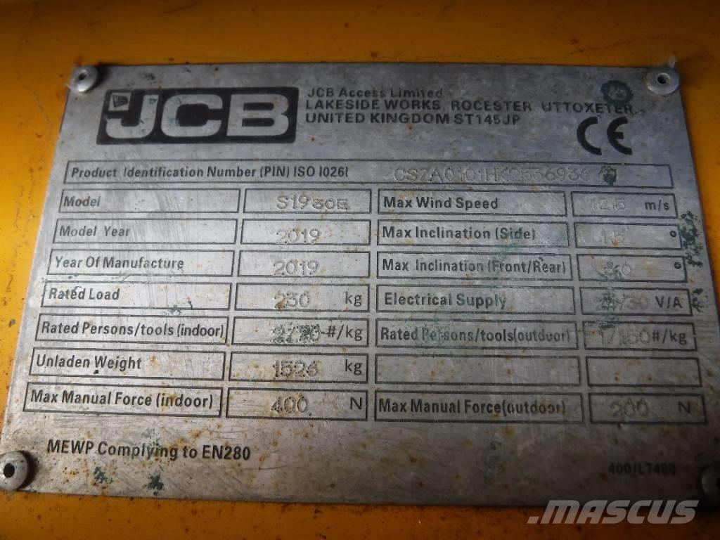 JCB S 1930 E Schaarhoogwerkers