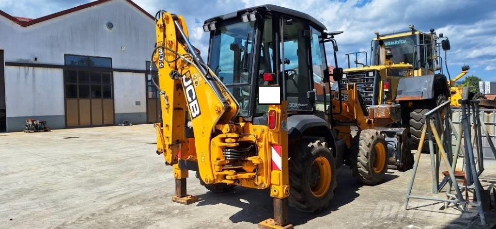 JCB 3cx compact Graaf-laadcombinaties