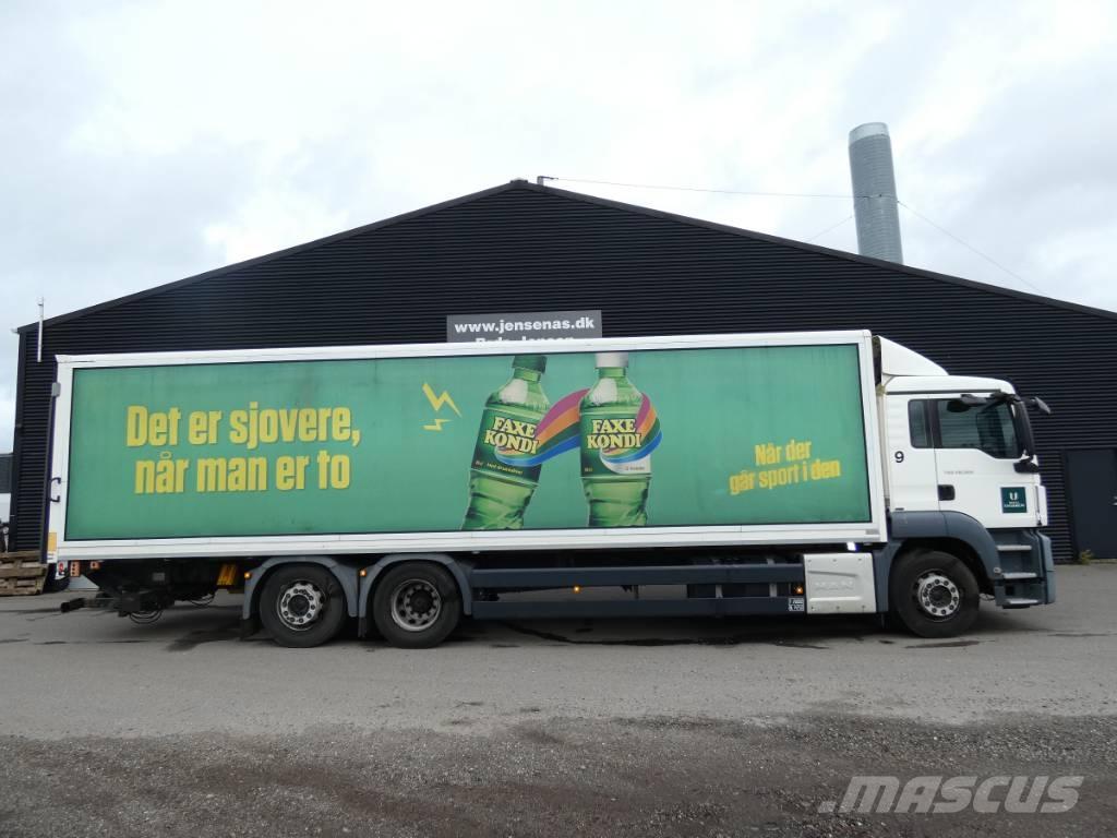 MAN TGS 26.320 Bakwagens met gesloten opbouw
