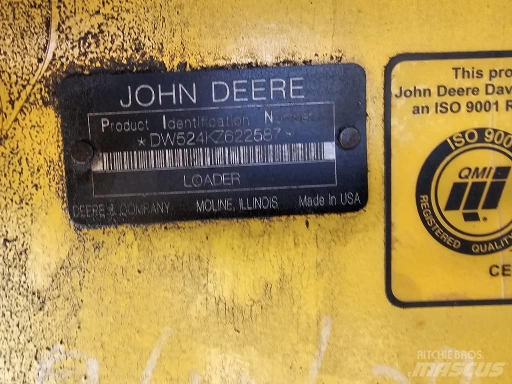 John Deere 524 K Wielladers