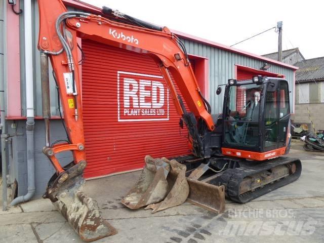 Kubota KX 080-4 Midigraafmachines 7t - 12t