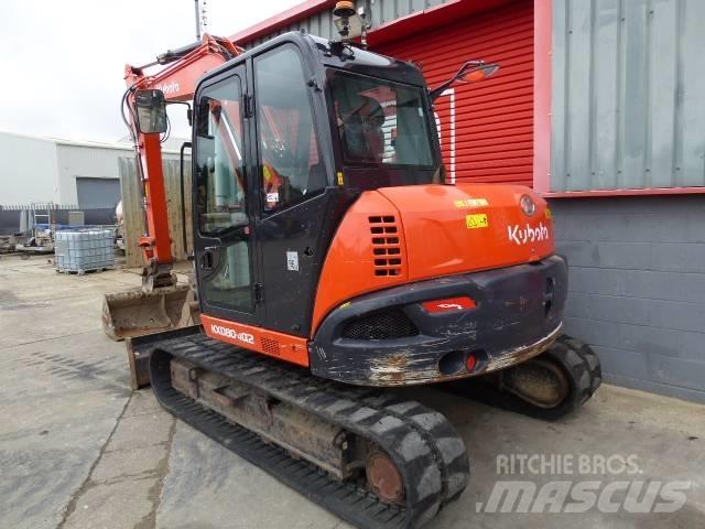 Kubota KX 080-4 Midigraafmachines 7t - 12t