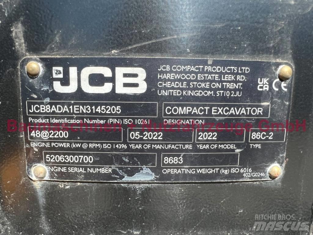 JCB 86C-2 Mono -Demo- Midigraafmachines 7t - 12t