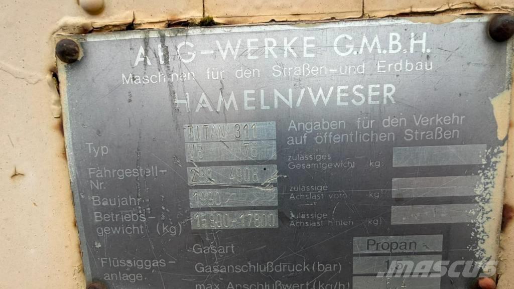 ABG Titan 311 Asfaltafwerkmachines