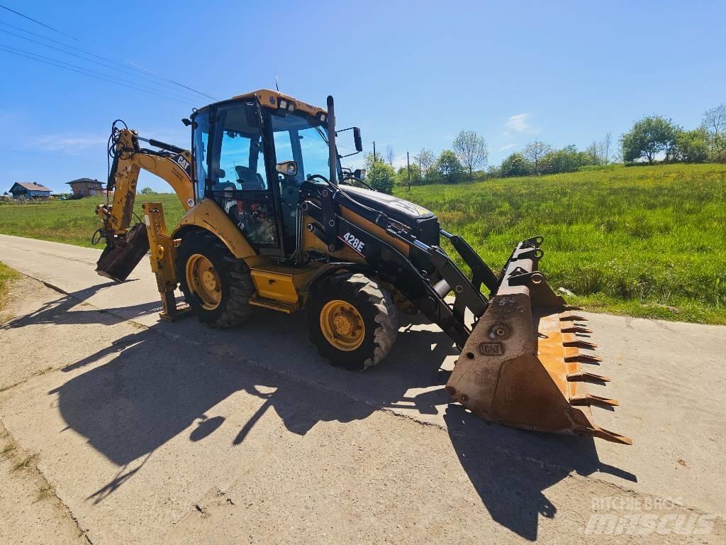 CAT 428 E Graaf-laadcombinaties