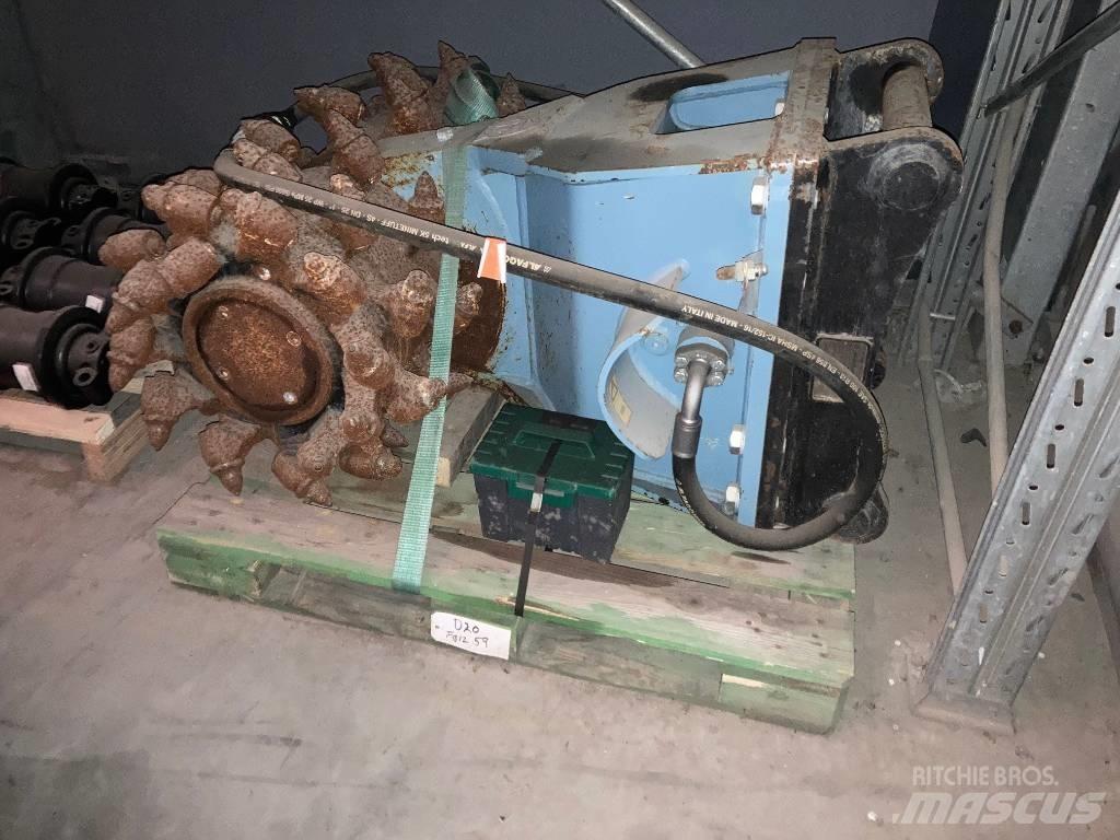 Rockwheel D20-G-ROG Asfaltfrezen
