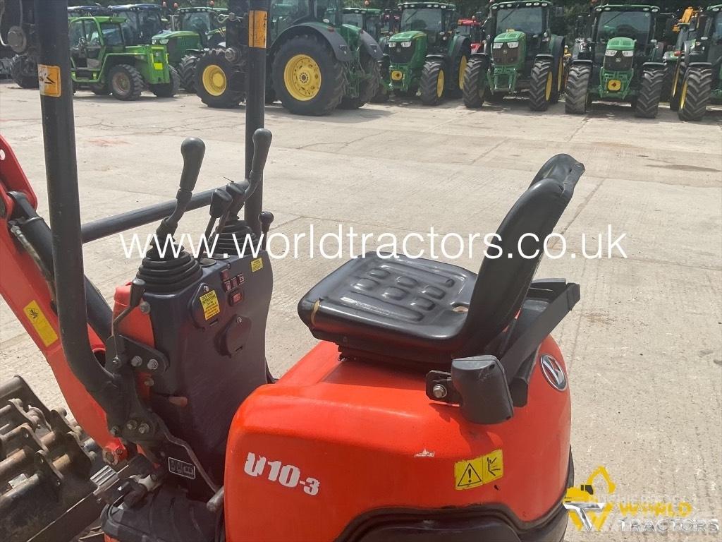 Kubota U 10-3 Minigraafmachines < 7t