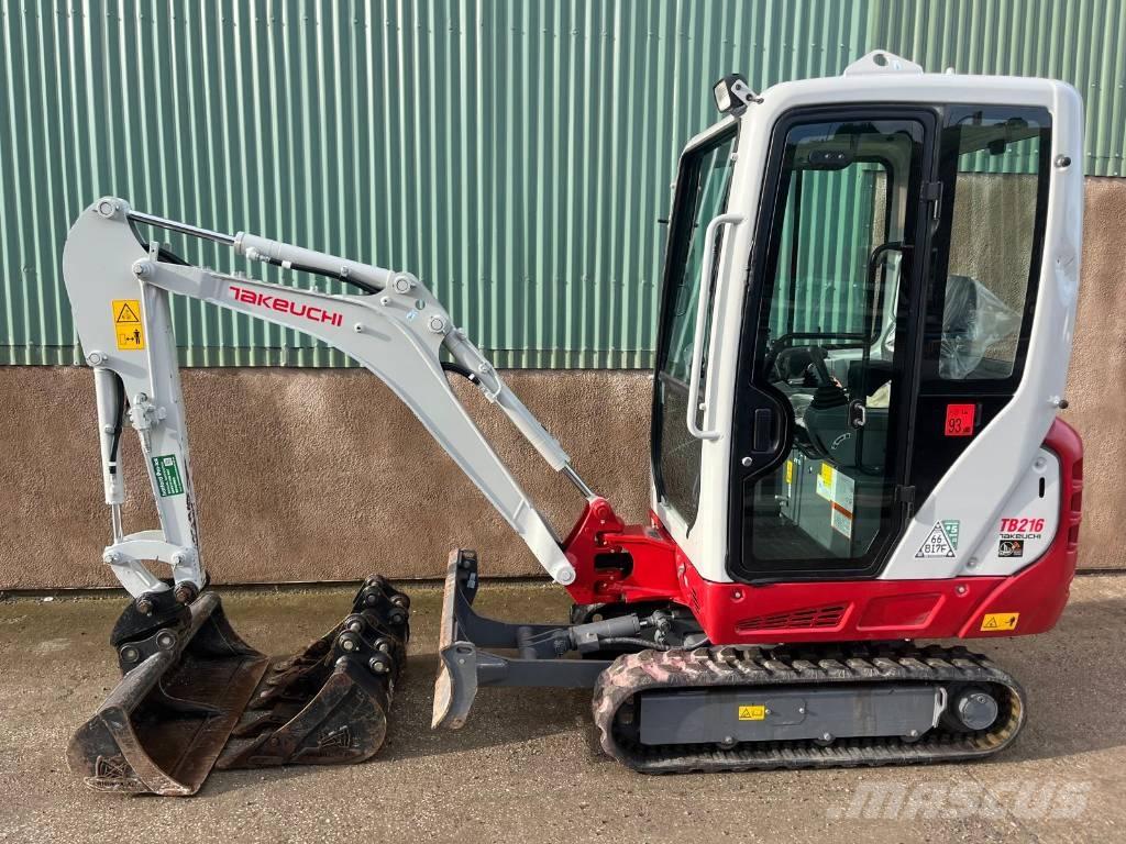 Takeuchi TB 216 A Minigraafmachines < 7t