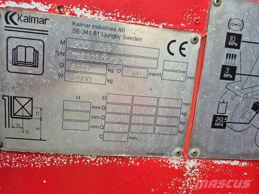 Kalmar Gcd 80-9 LPG heftrucks