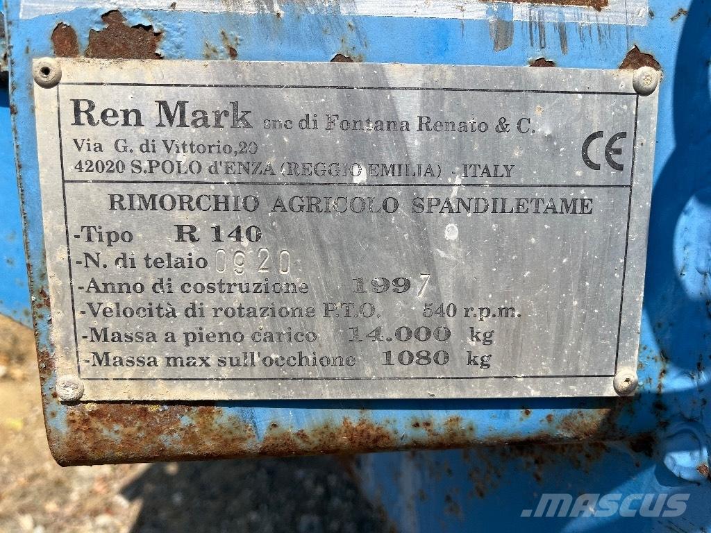  REN MARK R 140 Mestverspreider