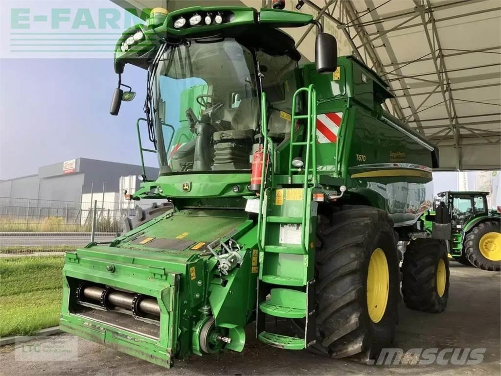 John Deere t670 Maaidorsmachines