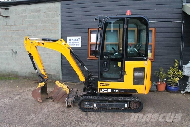 JCB 16 C-1 Minigraafmachines < 7t