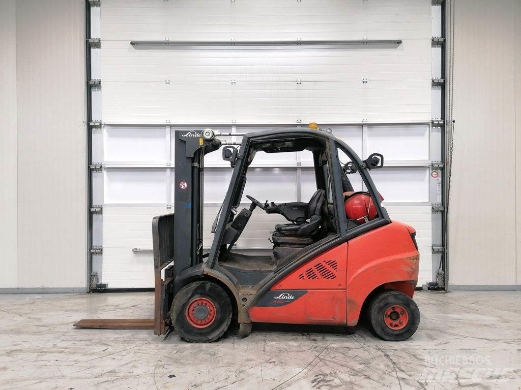 Linde H30T-02 LPG heftrucks