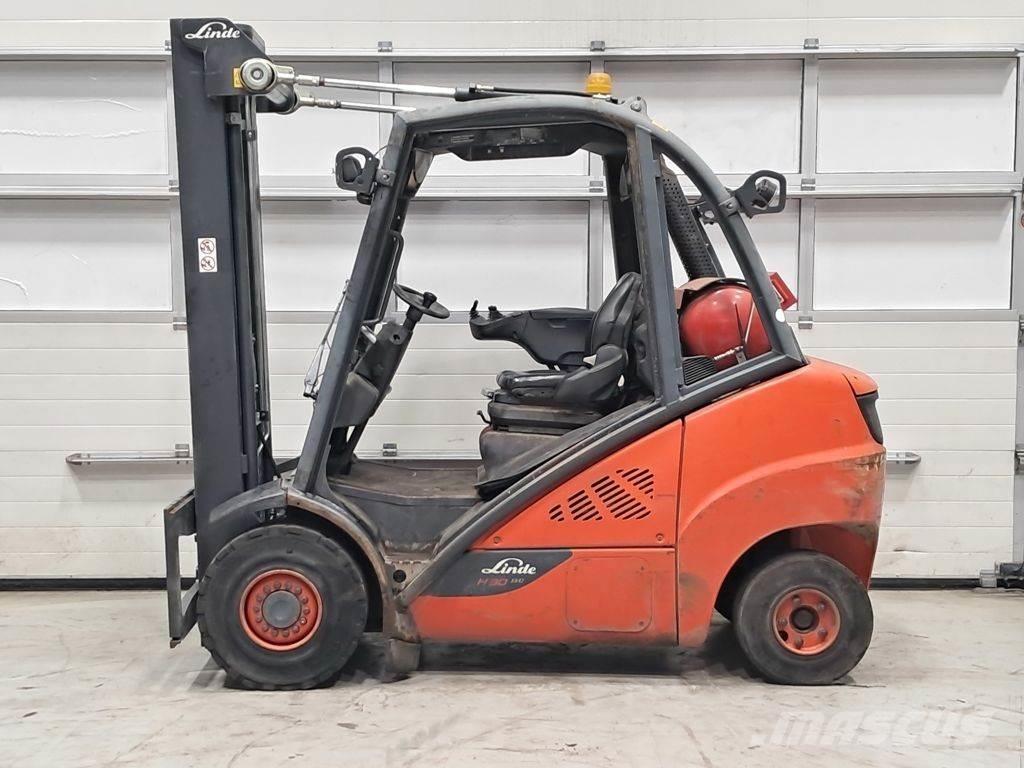 Linde H30T-02 LPG heftrucks