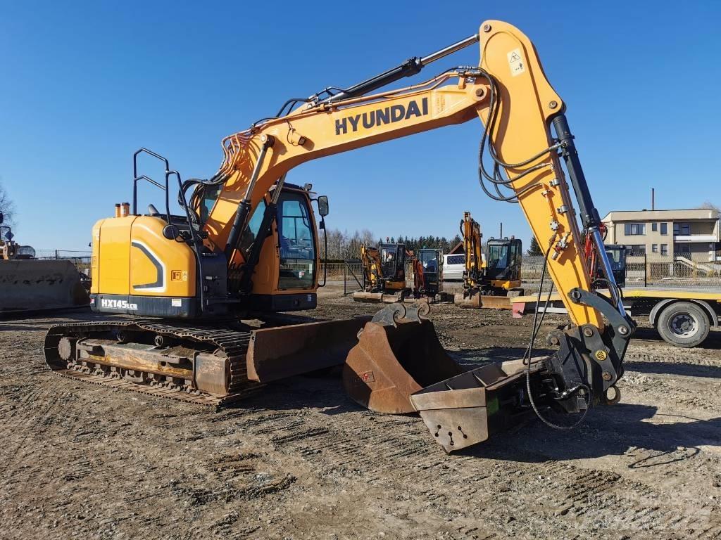 Hyundai HX 145 LCR Rupsgraafmachines