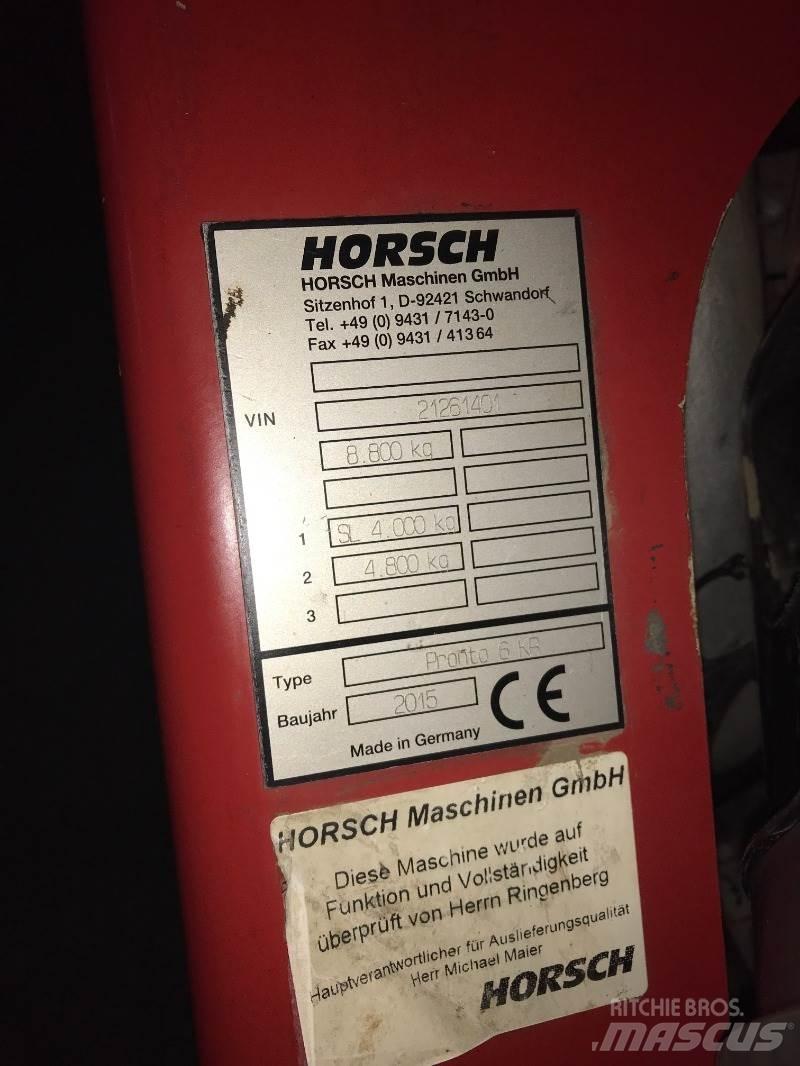 Horsch Pronto 6  KR Zaaicombinaties