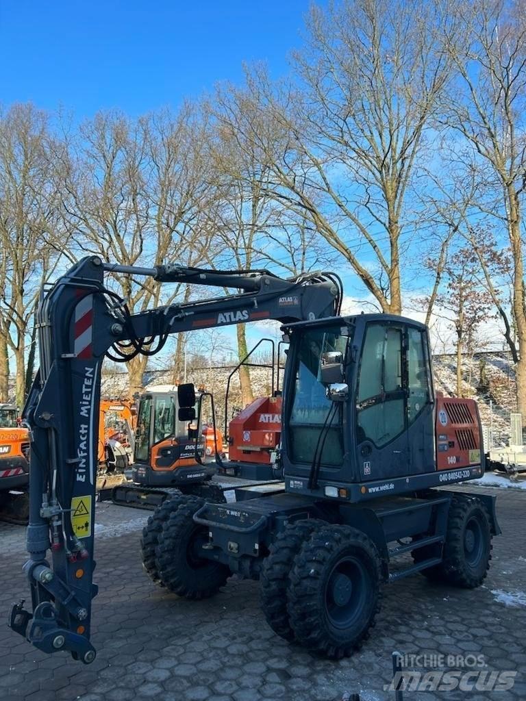 Atlas 140W-BLUE Wielgraafmachines