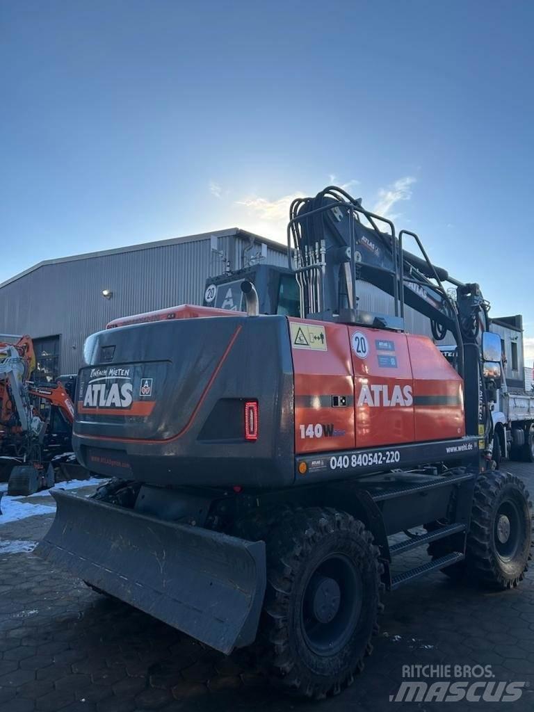 Atlas 140W-BLUE Wielgraafmachines